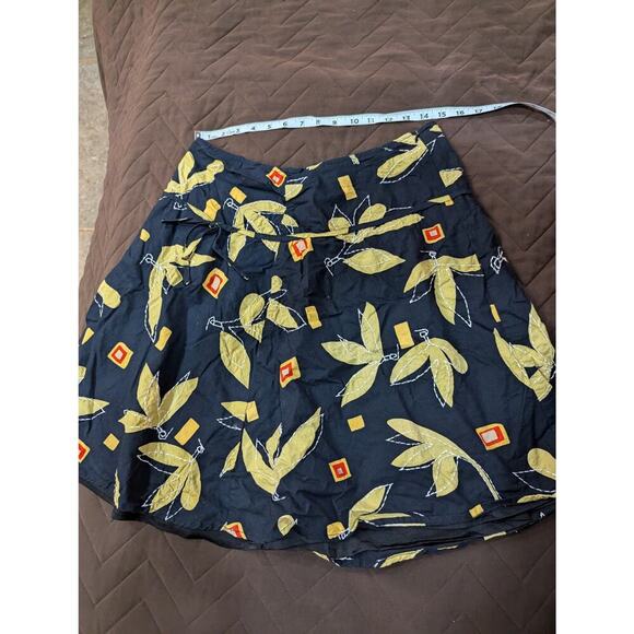 Women's pretty botanical print & embroidered skirt by Mix Noveau size 12 - Picture 1 of 4